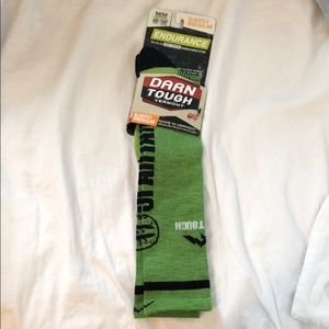 DTV - Green “Spartan” performance socks . (M)